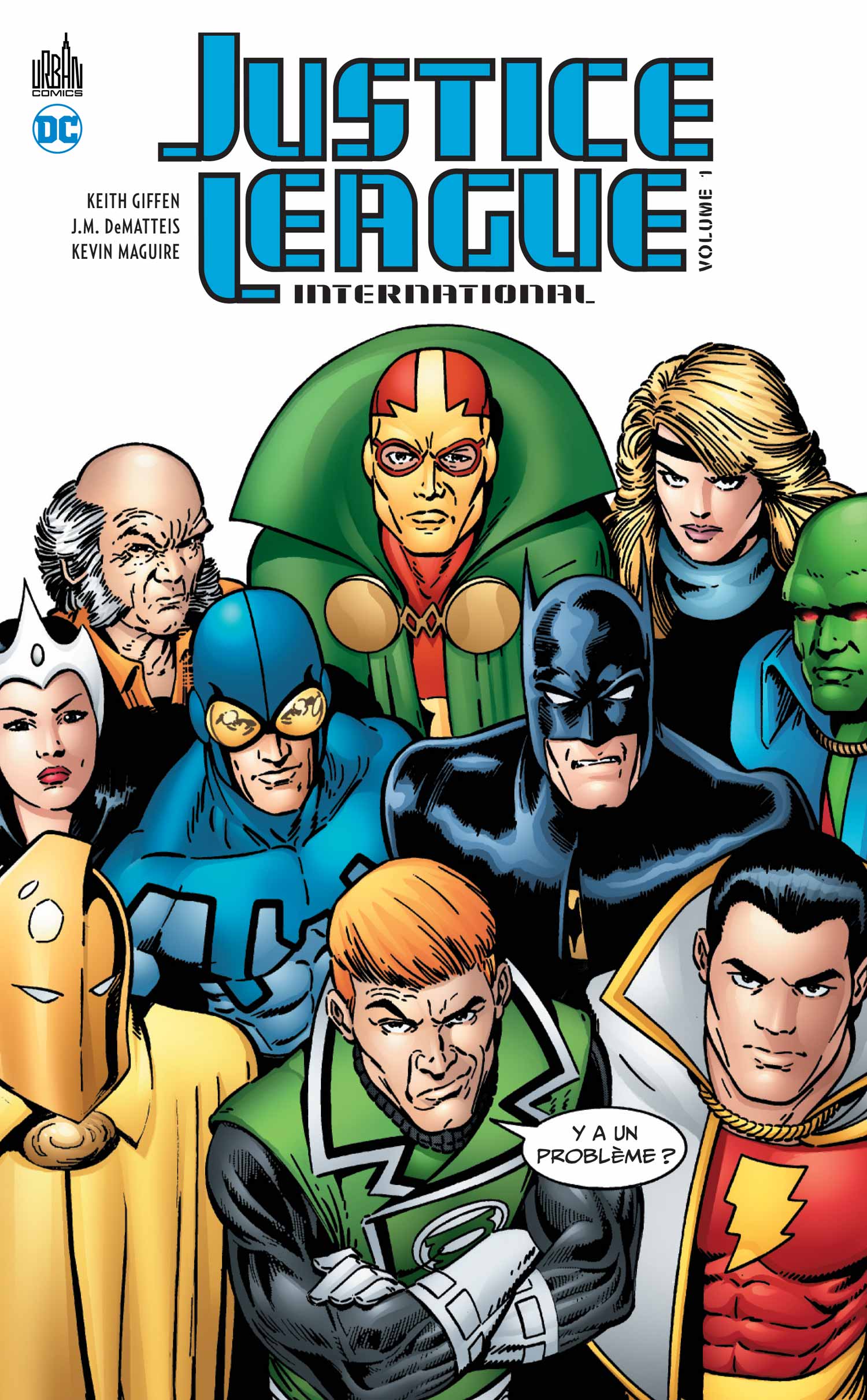 Justice League international – Tome 1 - couv
