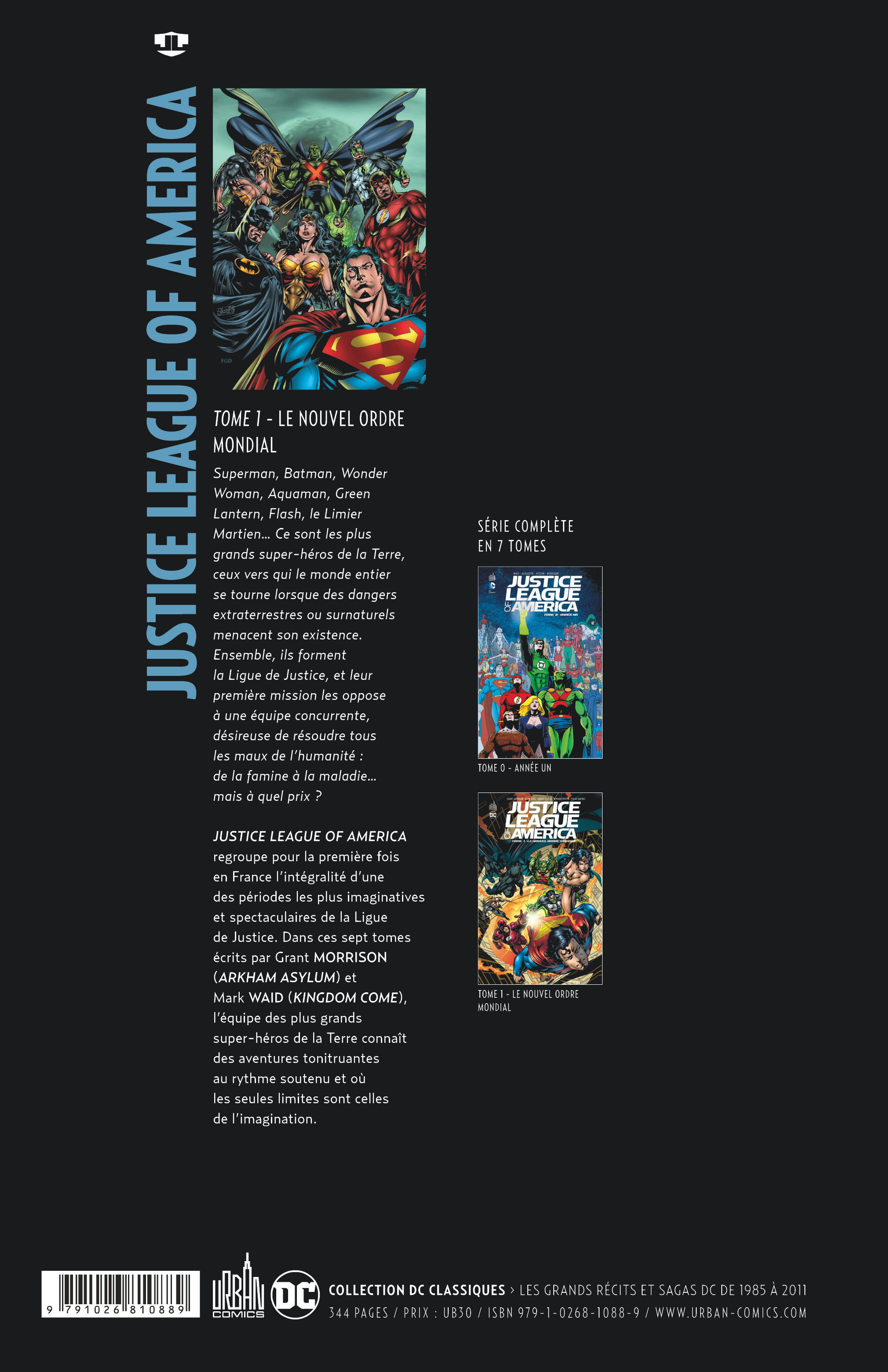 JUSTICE LEAGUE OF AMERICA – Tome 1 - 4eme