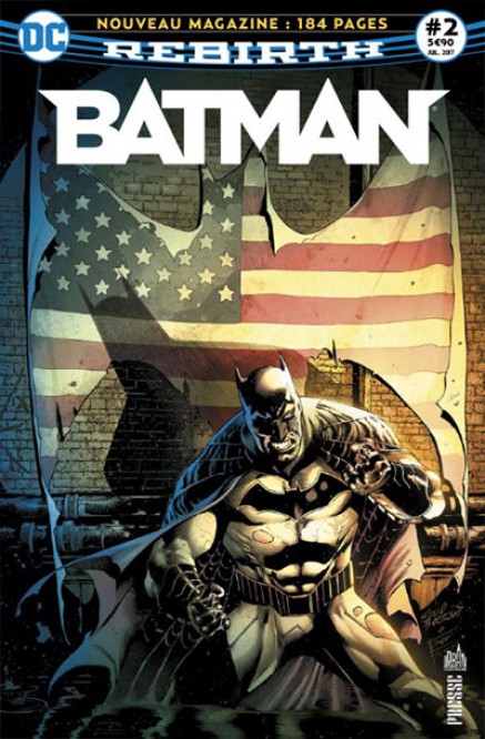 BATMAN REBIRTH PRESSE – Tome 2 – BATMAN REBIRTH #2 - couv