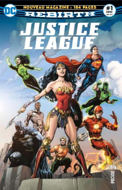 JUSTICE LEAGUE REBIRTH PRESS – Tome 1 – JUSTICE LEAGUE REBIRTH #1 - couv
