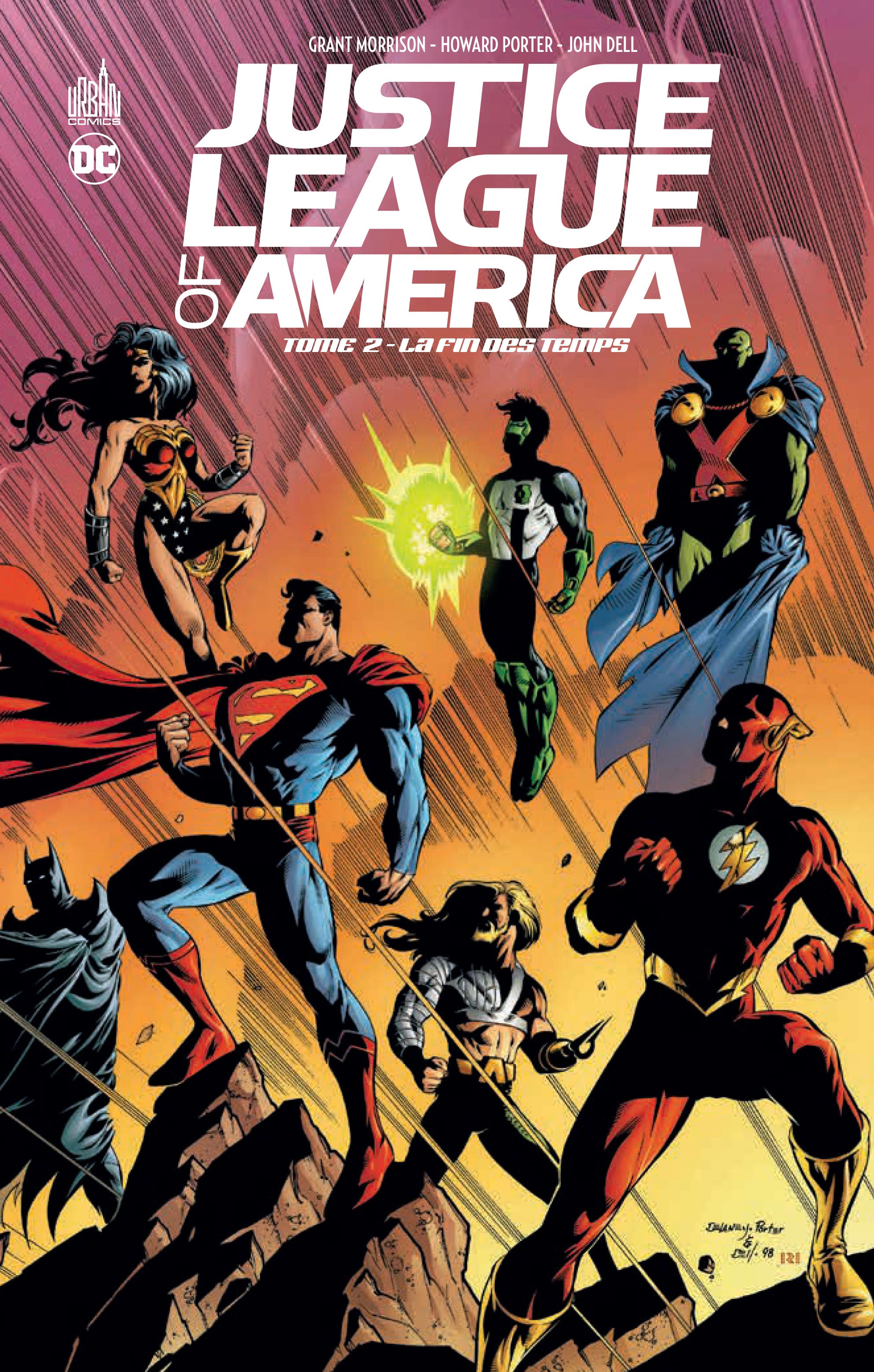JUSTICE LEAGUE OF AMERICA – Tome 2 - couv