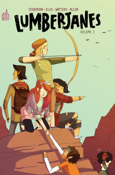 Couverture : Lumberjanes, tome 1