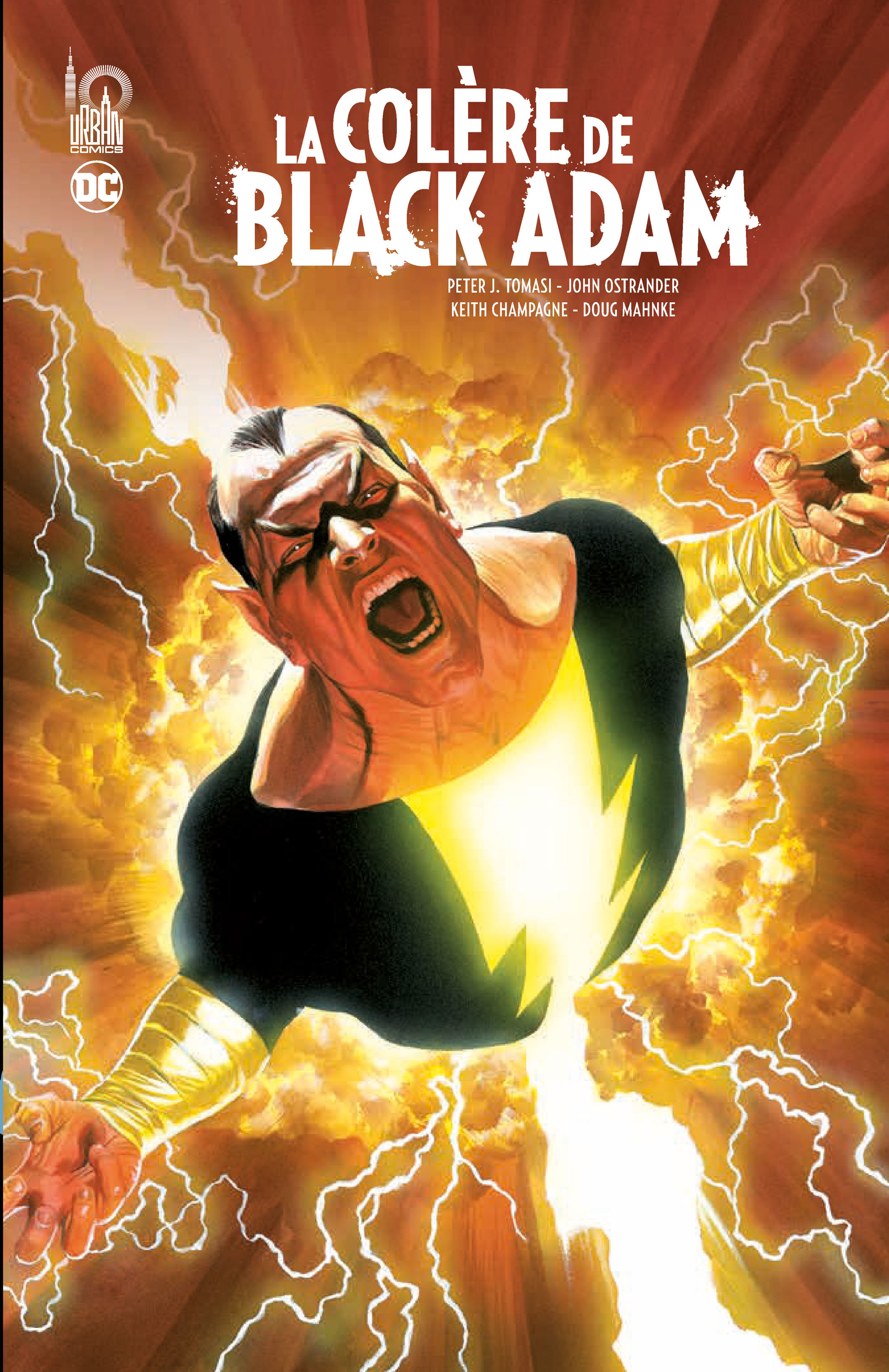 La Colère de Black Adam - couv