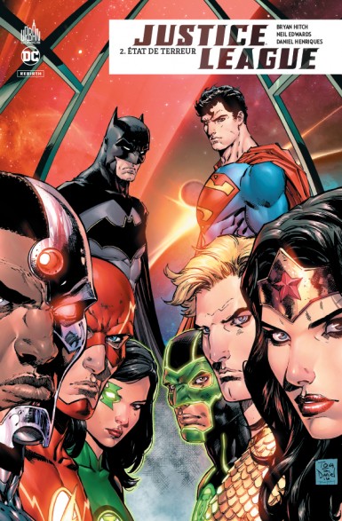 Couverture : Justice league rebirth, tome 2 : État de terreur
