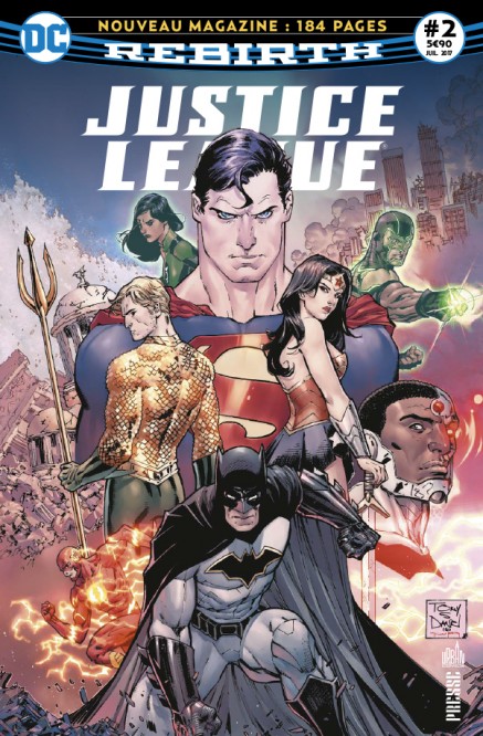 JUSTICE LEAGUE REBIRTH PRESS – Tome 2 – JUSTICE LEAGUE REBIRTH #2 - couv