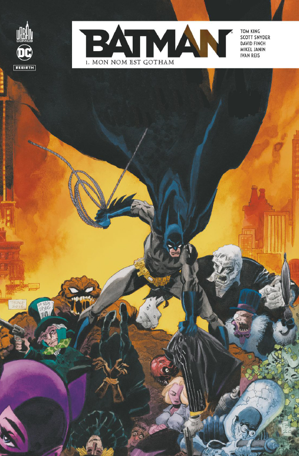 Batman Rebirth – Tome 1 - couv