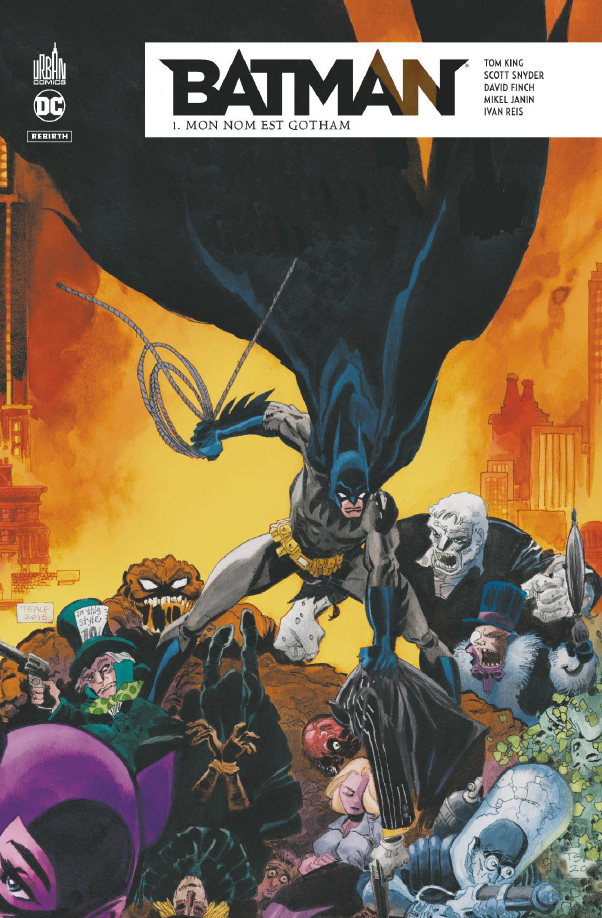 Batman Rebirth – Tome 1: Livres Comics Par Scott Snyder, David Finch ...