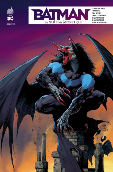 Couverture : Batman, la nuit des monstres