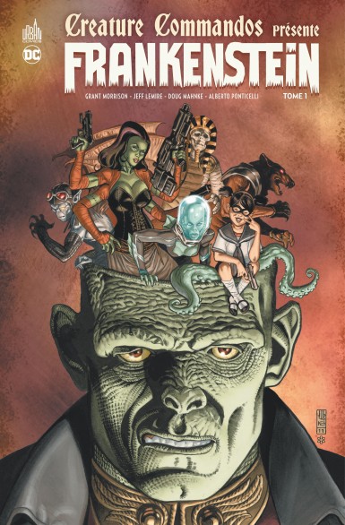 Couverture : Creature commandos, tome 1 : Frankenstein