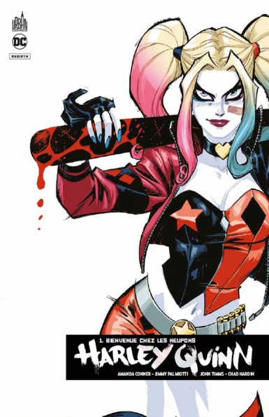 Couverture : Harley Quinn, tome 1 : Bienvenue chez les Keupons