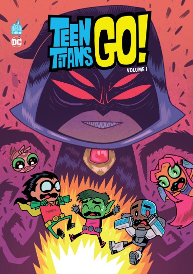 Couverture : Teen titans go !, tome 1