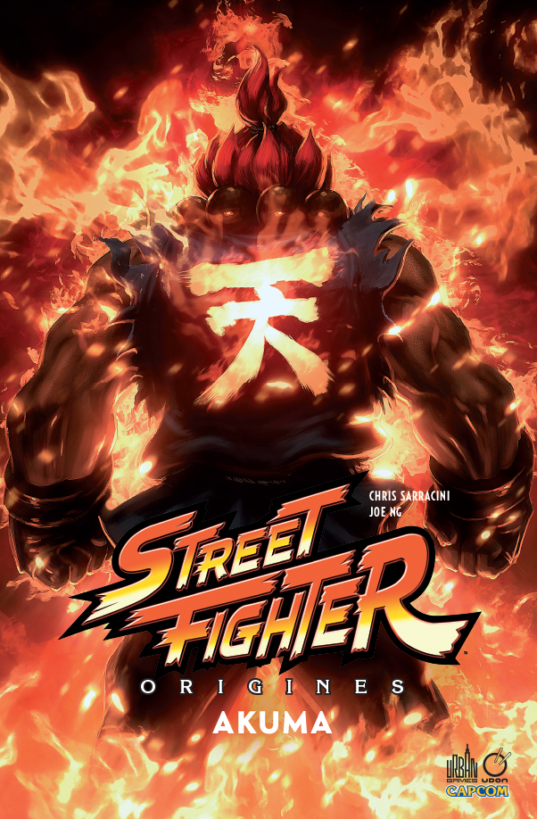 Street Fighter Origines : Akuma - couv