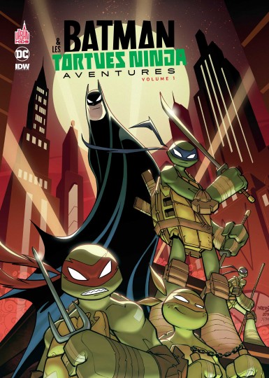 Couverture : Batman et les Tortues Ninja aventures, tome 1