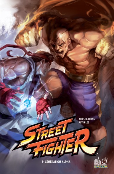 Couverture : Street fighter, tome 1 : Génération alpha
