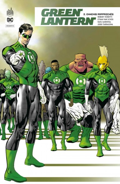 Couverture : Green lantern rebirth, tome 2 : Ennemis rapprochés