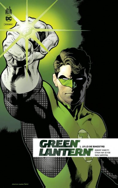 Couverture : Green lantern rebirth, tome 1 : La loi de Sinestro