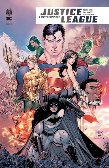 Couverture : Justice league rebirth, tome 4 : Interminable
