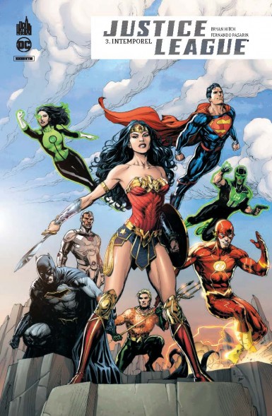Couverture : Justice league rebirth, tome 3 : Intemporel