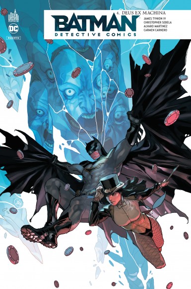 Couverture : Batman detective comics, tome 4 : Deus ex machina