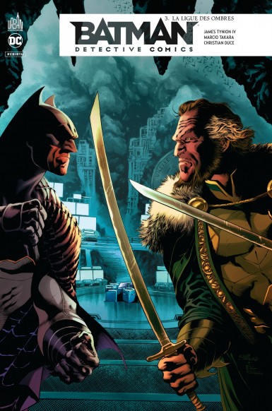 Couverture : Batman detective comics, tome 3 : La ligue des ombres