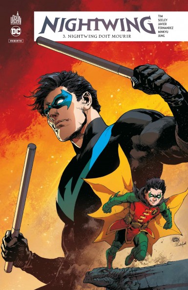 Couverture : Nightwing rebirth, tome 3 : Nightwing doit mourir