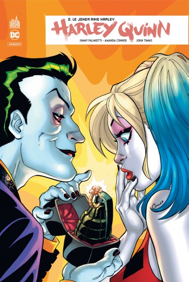 Couverture : Harley Quinn, tome 2 : Le Joker aime Harley