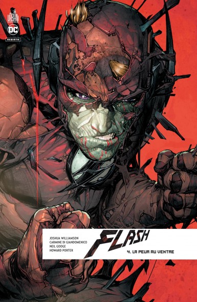 Couverture : Flash rebirth, tome 4 : La peur au ventre