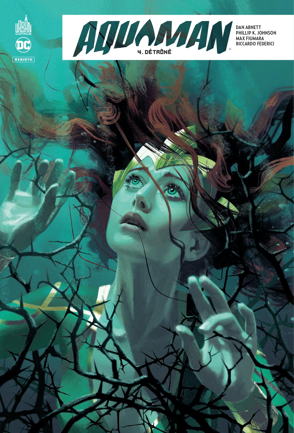 Aquaman Rebirth – Tome 4 - couv