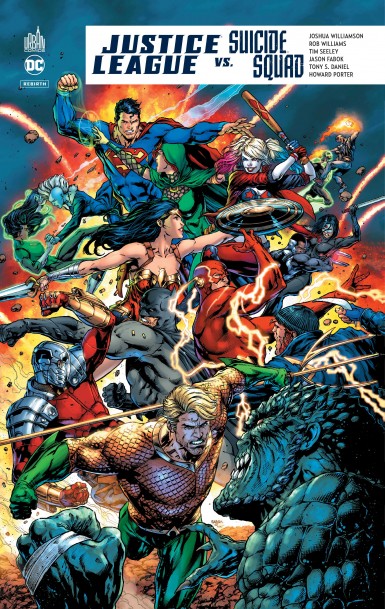 Couverture : Justice league vs. Suicide squad