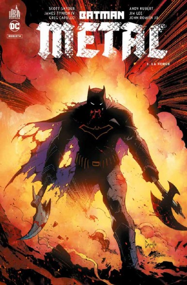 Couverture : Batman metal, tome 1 : La forge