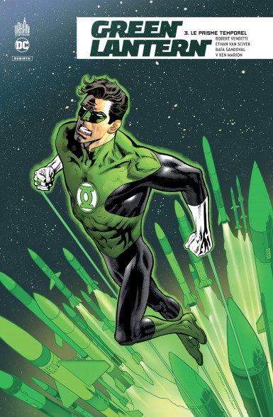 Couverture : Green lantern rebirth, tome 3 : Le prisme temporel