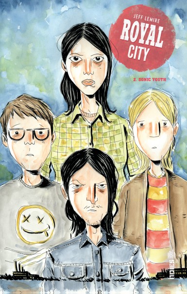 Couverture : Royal city, tome 2 : Sonic youth