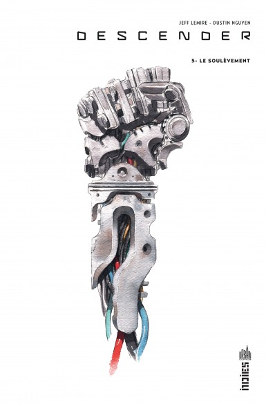 Couverture : Descender, tome 5 : Le soulèvement