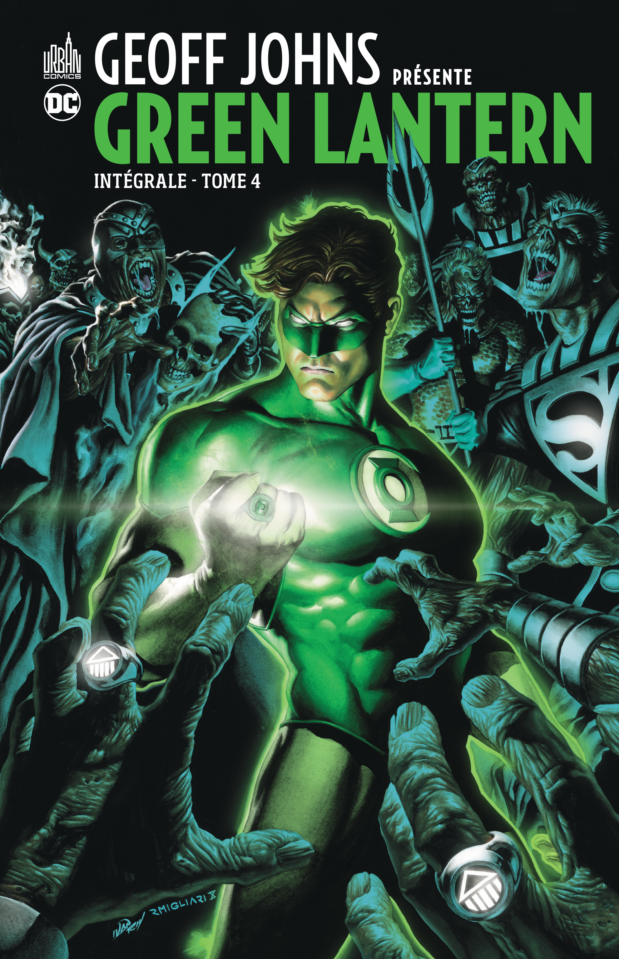 Geoff John présente Green Lantern Intégrale – Tome 4 - couv