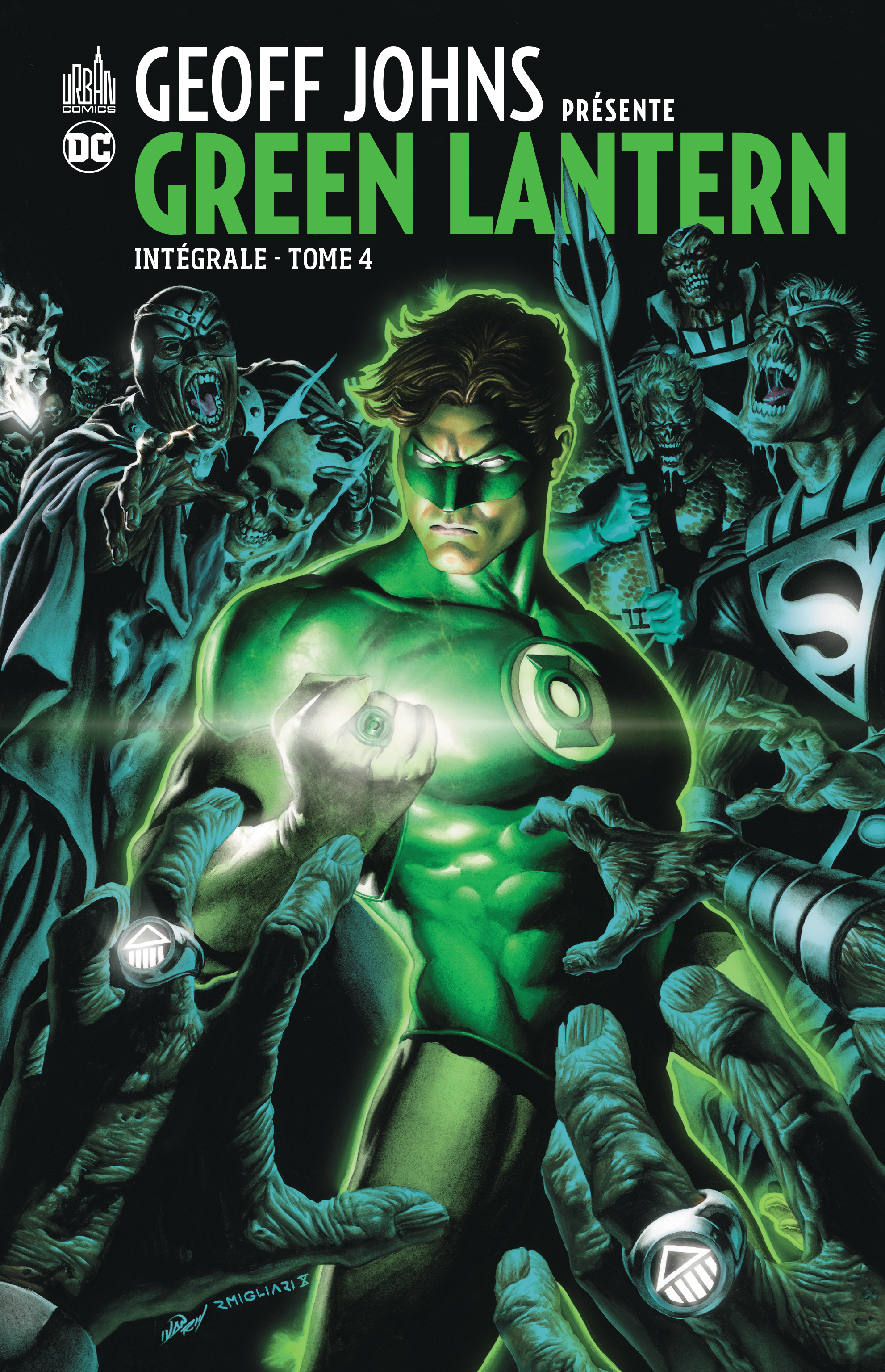 Geoff Johns présente Green Lantern Intégrale 4 - couv