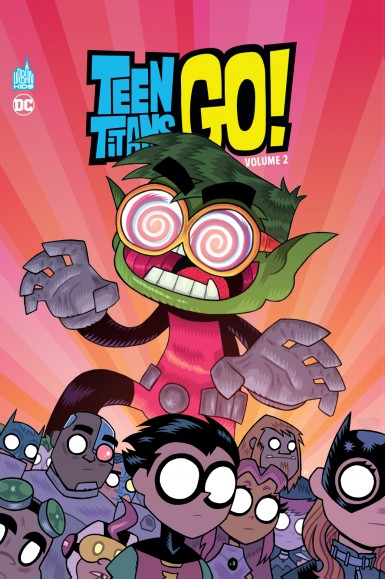 Couverture : Teen titans go !, tome 2