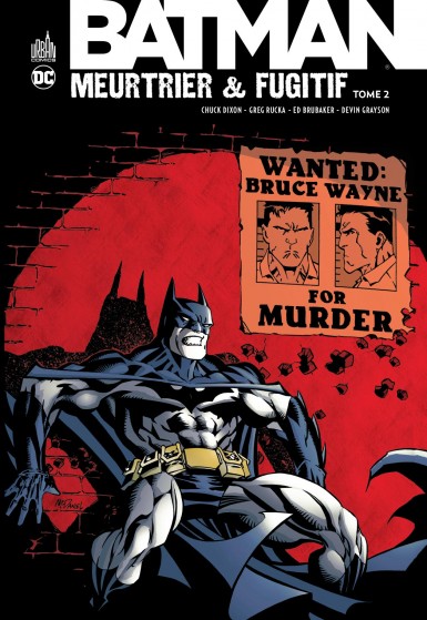 Couverture : Batman, meurtrier & fugitif, tome 2