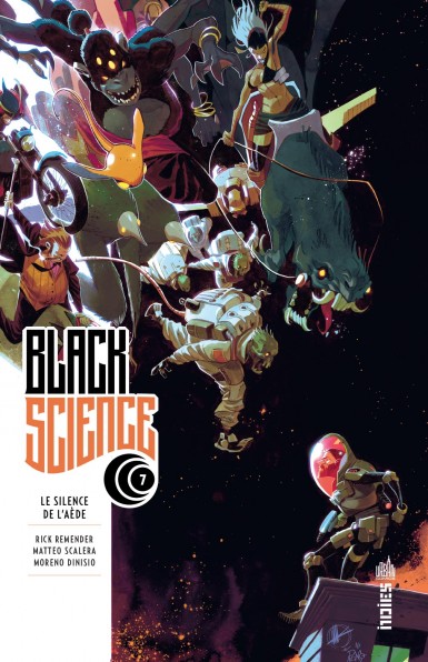 Couverture : Black science, tome 7 : Le silence de l'Aède