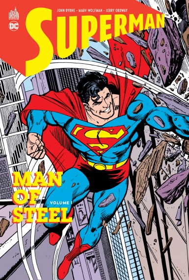 Couverture : Superman, man of steel, tome 1