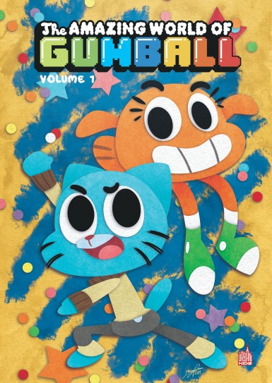 Couverture : The amazing world of Gumball, tome 1