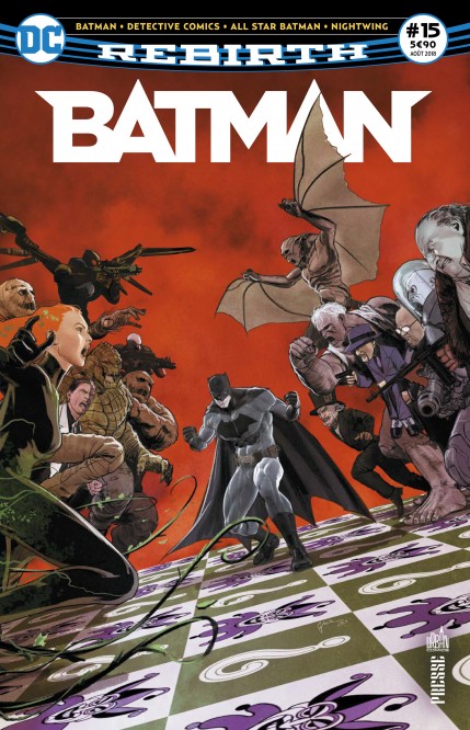 BATMAN REBIRTH PRESSE – Tome 15 – BATMAN REBIRTH #15 - couv