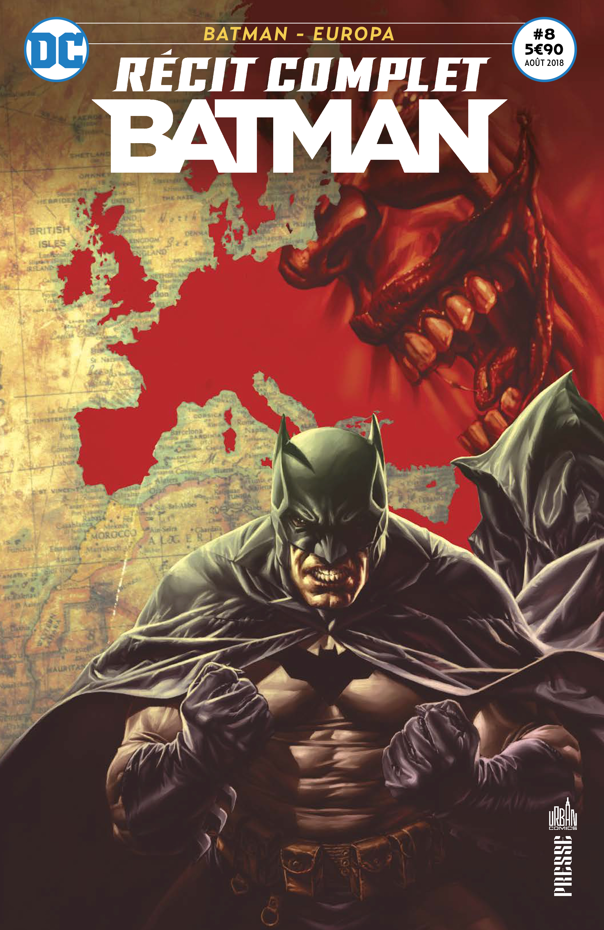 RECIT COMPLET BATMAN #8 - couv