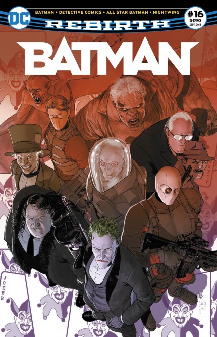 BATMAN REBIRTH PRESSE – Tome 16 – BATMAN REBIRTH #16 - couv