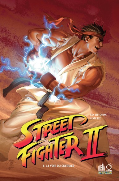Couverture : Street fighter II, tome 1 : La voie du guerrier