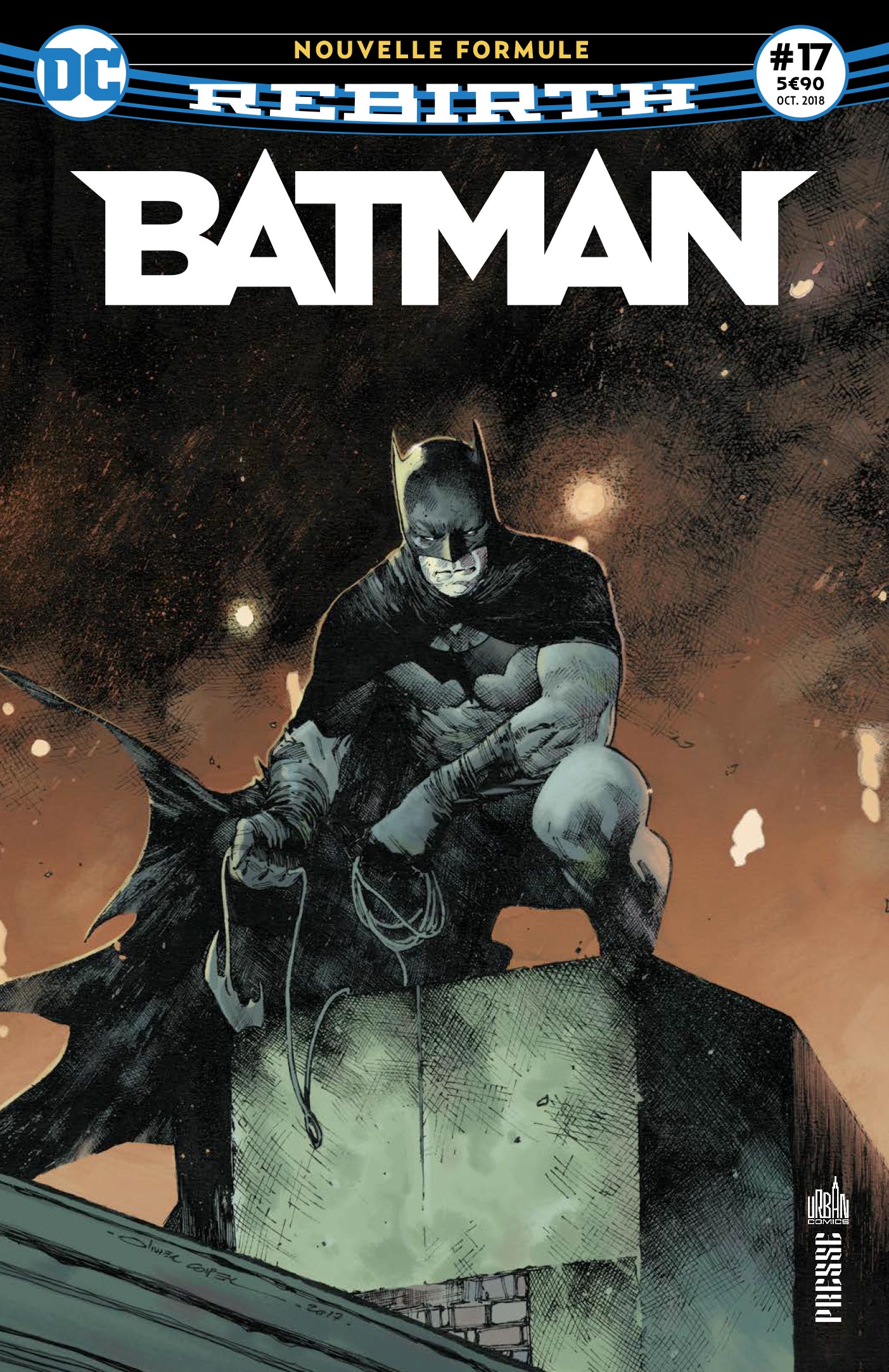 BATMAN REBIRTH #17 - couv