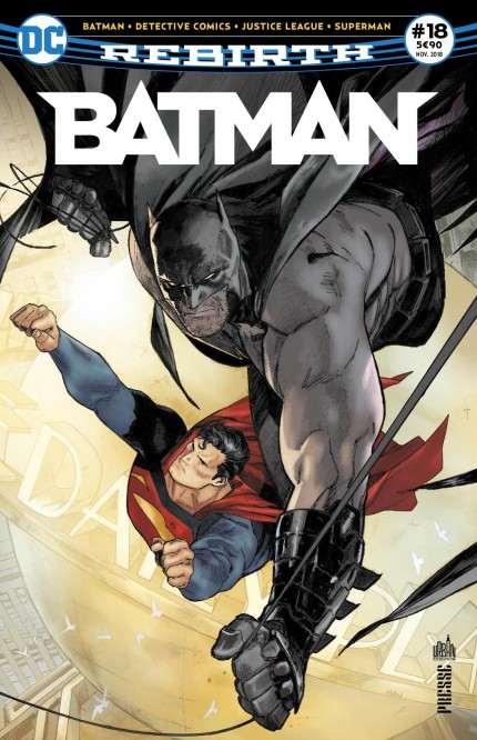 BATMAN REBIRTH PRESSE – Tome 18 – BATMAN REBIRTH #18 - couv