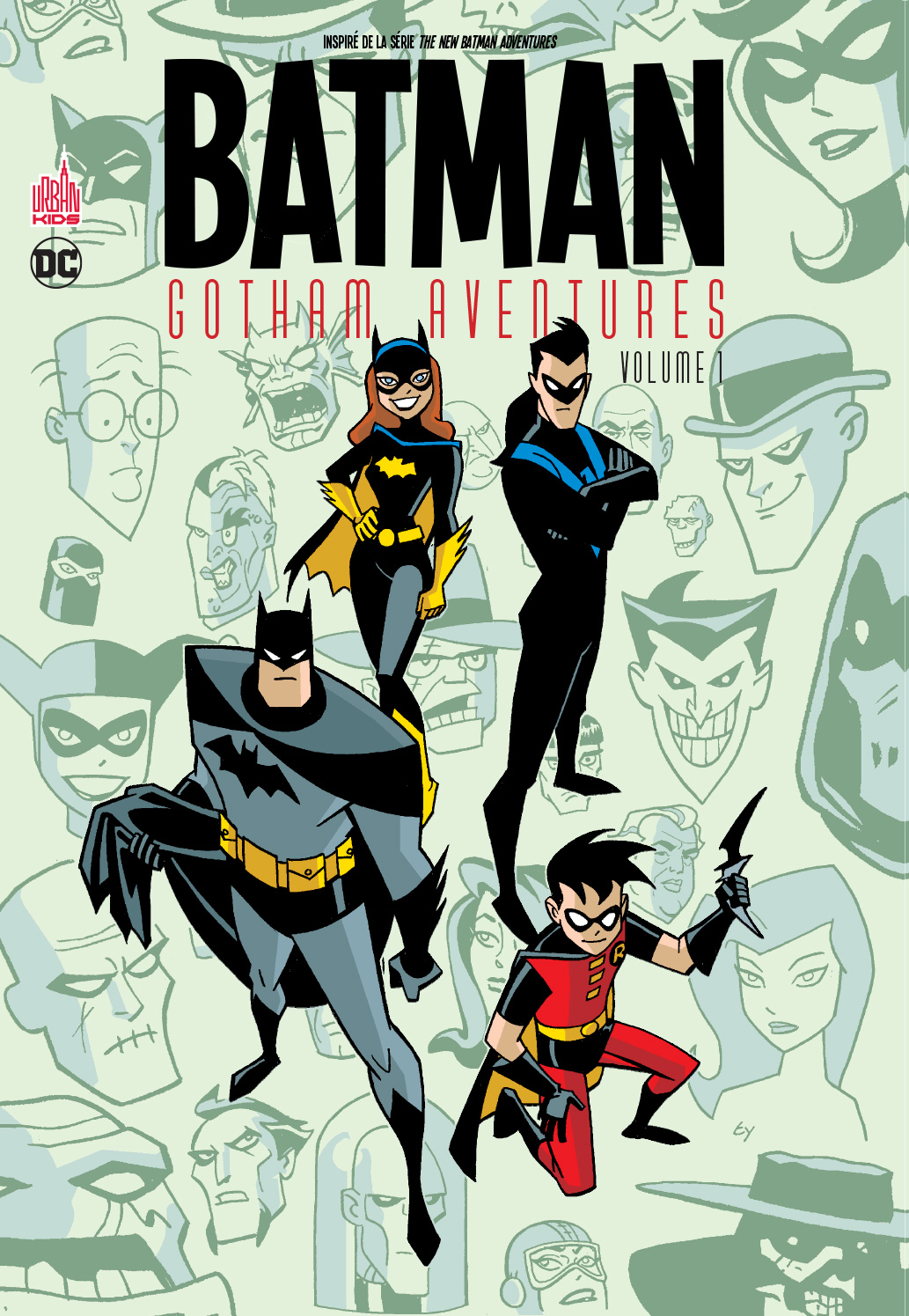 Batman Gotham Aventures tome 1 - couv