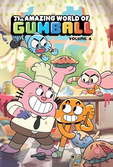 Couverture : The amazing world of Gumball, tome 4