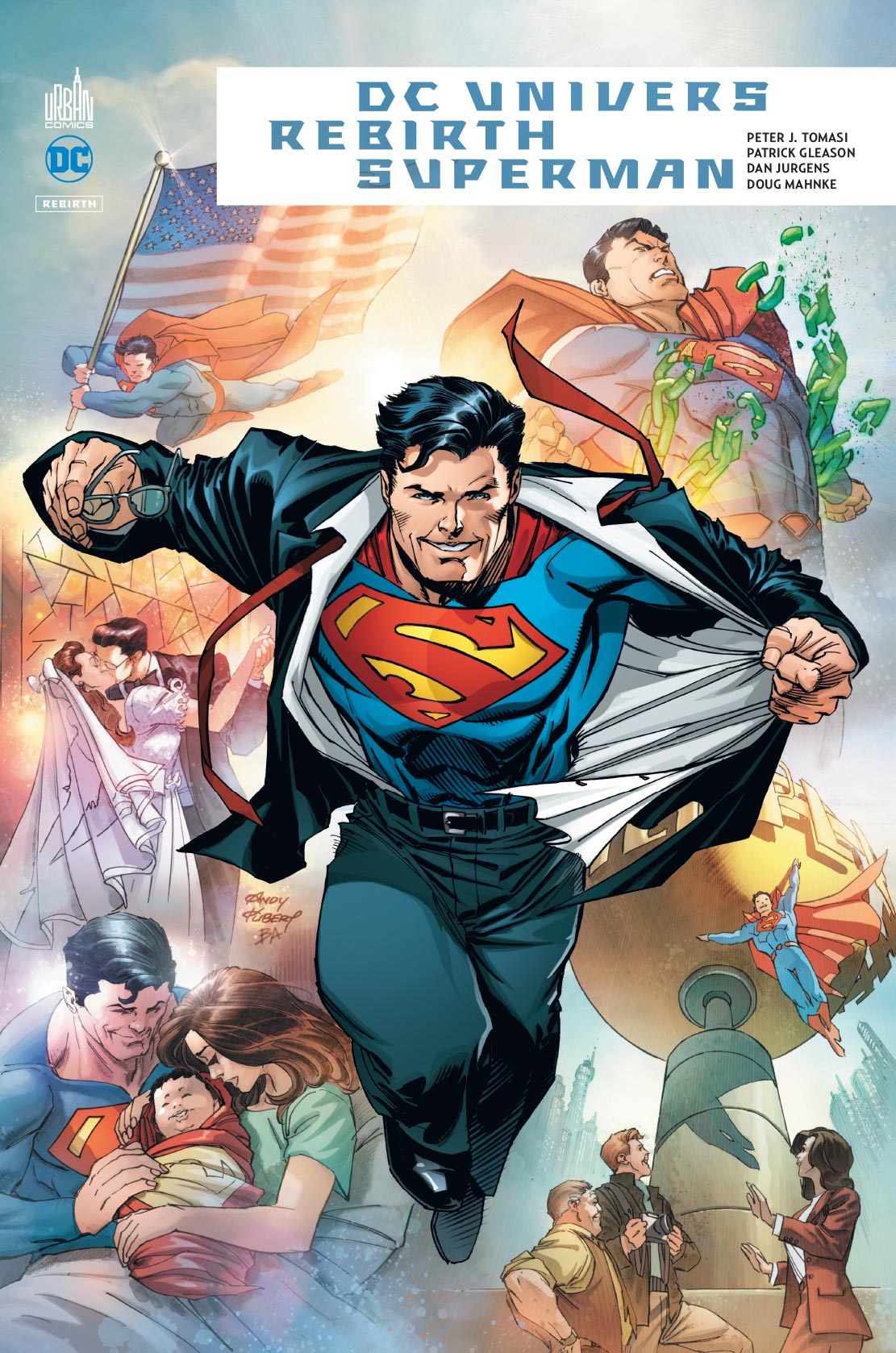 Dc Univers Rebirth : Superman - couv