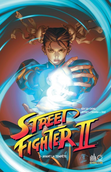 Couverture : Street fighter II, tome 2 : Avant la tempête